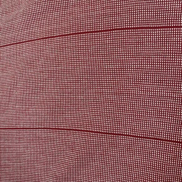 Ahead Authentic Men’s Polo Shirt Burgundy Striped Island Hills Logo Golf Casual - Picture 10 of 13